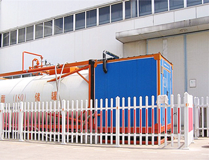 沈陽市海關(guān)查驗倉庫外場地PVC護欄